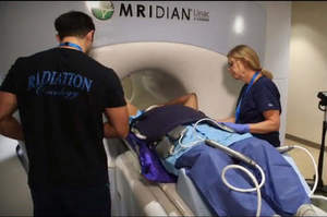 Mridian, l'apparecchio per la radioterapia lo muove il paziente