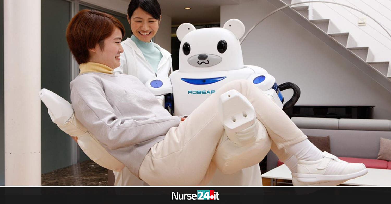 Robear, un infermiere robot con faccia da orso