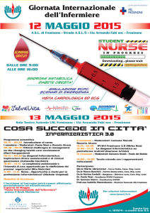 Giornata internazionale dell'infermiere dedicata alla prevenzione