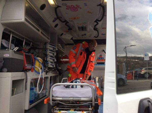 Trasportato a Roma con Ambulanza ECMO neonato lucano con grave insufficienza respiratoria